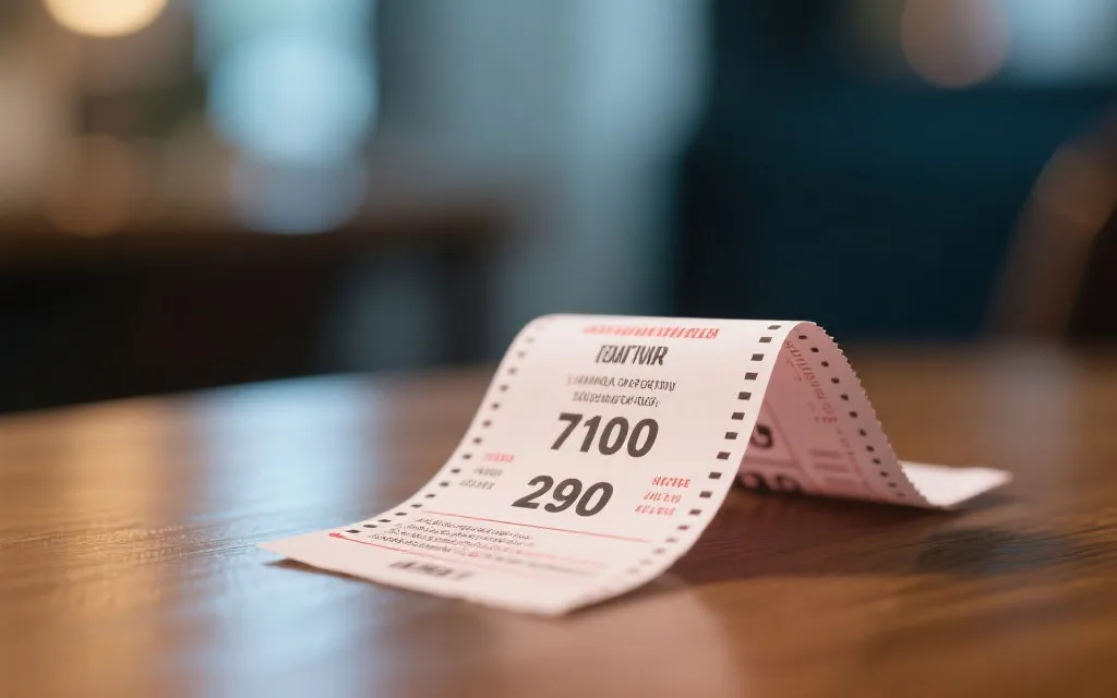 中奖彩票展示,象征幸运与希望